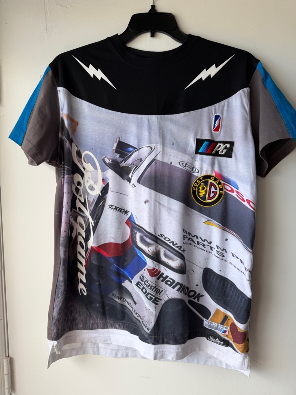 Postgame Racing Team Black Graphic Tee - Large
